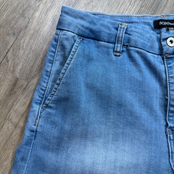 BCBGeneration High Rise Trouser Wide Leg Jeans - Size 11/30 - Picture 9 of 16